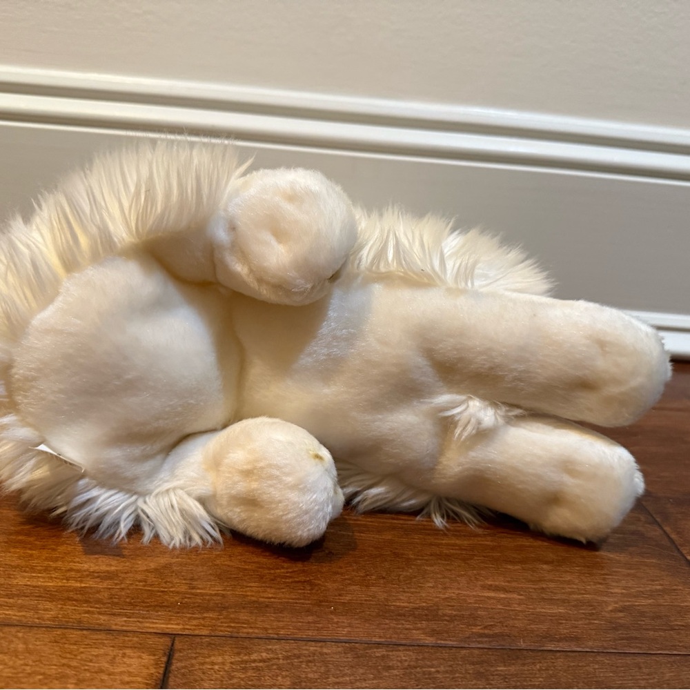 White Plush Rabbit Toy - Picture 8 of 8